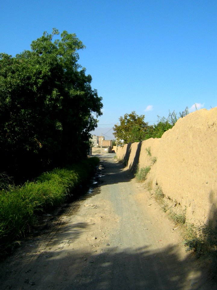 Garden Way - Wall - trees - streamlet - 17 Shahrivar st - Nishapur 29