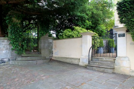 Garden Wall, Piers And Gate To Bishop's House