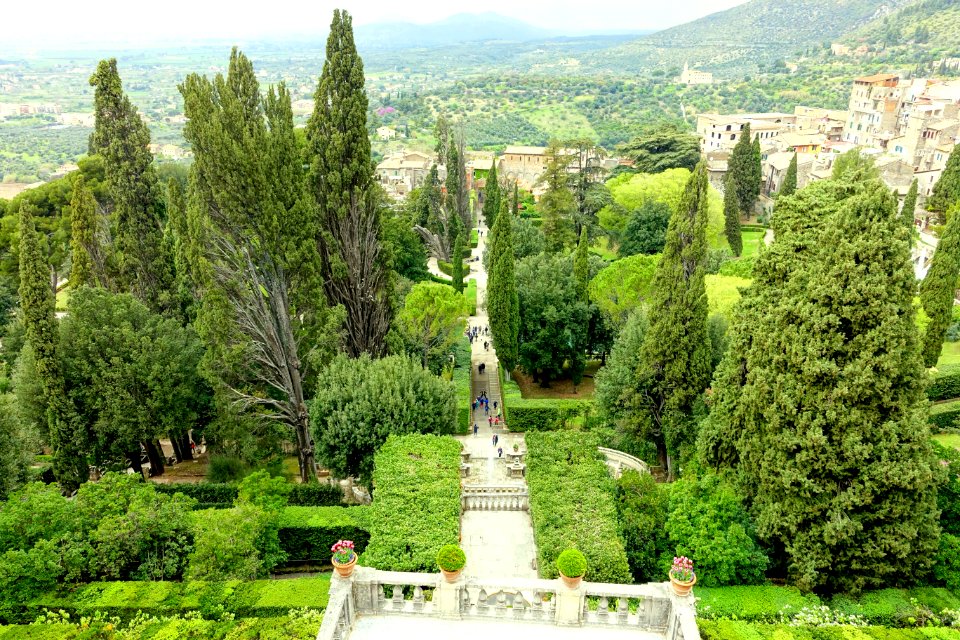 Garden view - Villa d'Este - Tivoli, Italy - DSC04195