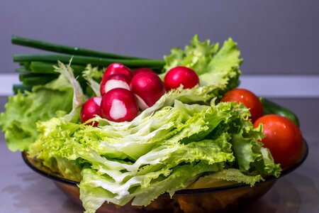Salad food healthy photo