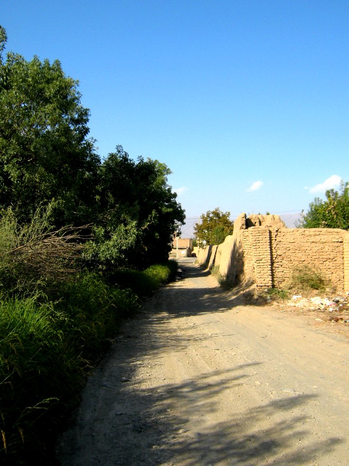 Garden Way - Wall - trees - streamlet - 17 Shahrivar st - Nishapur 34