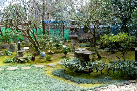 Garden view - Matsuoka Museum of Art - Tokyo, Japan - DSC07097