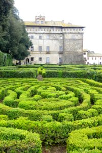 Garden view - Castello Ruspoli - Vignanello, Italy - DSC02778