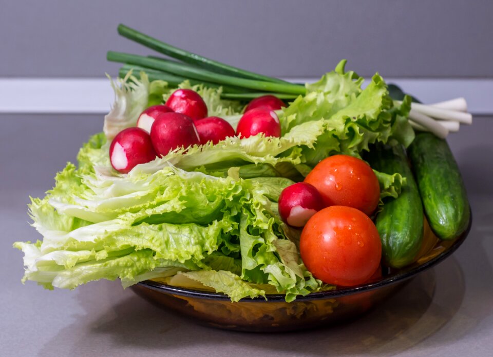 Salad food healthy photo