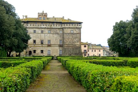 Garden view - Castello Ruspoli - Vignanello, Italy - DSC02783