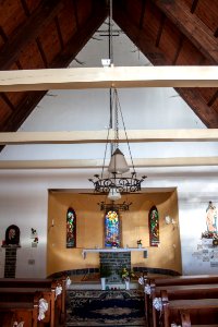 Galyatető Roman Catholic church, interior