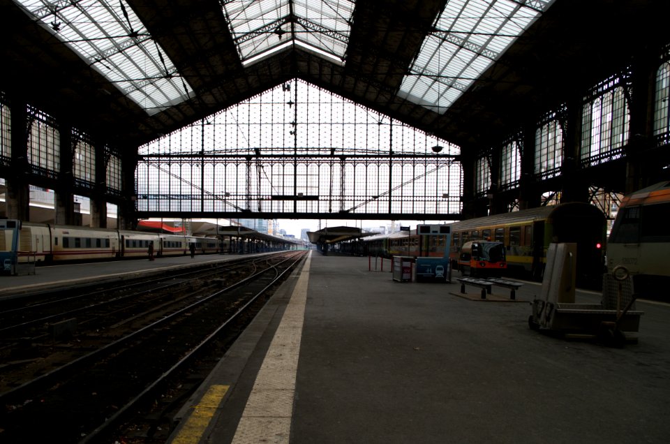 Gare d'Austerlitz - structure métallique