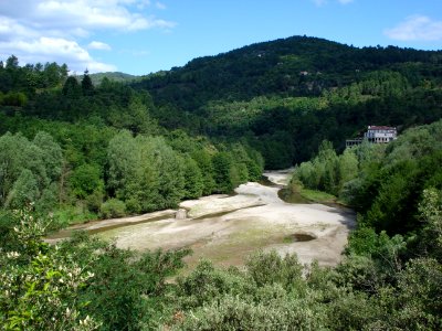 Gardon d'Alès near Sainte-Cécile-d'Andorge (Gard, Fr)