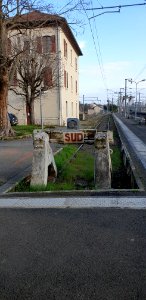 Gare de Saint-Germain-des-Fossés- voie de garage Sud