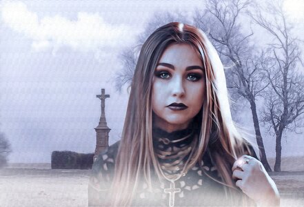 Beauty gothic dark