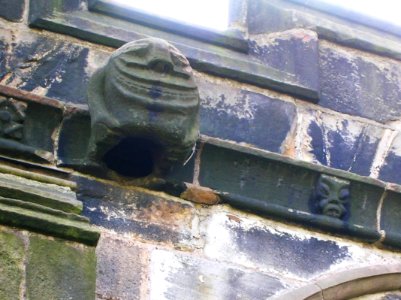 Gargoyle 1, St Mary, Astbury