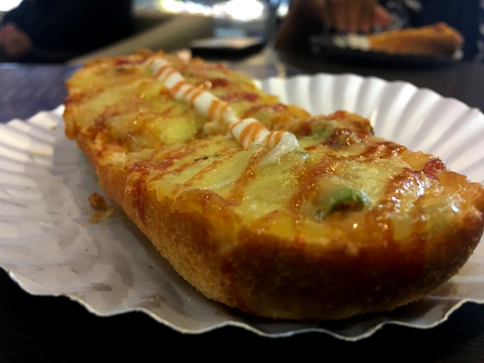 Garlic bread in Dolphin bakery