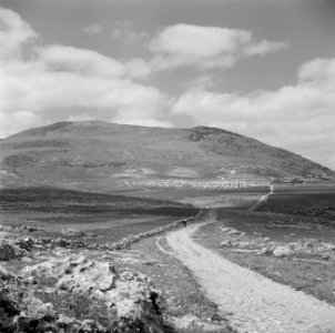 Garizim. Landschap langs de weg van Ramallah naar Nablus, Bestanddeelnr 255-5561