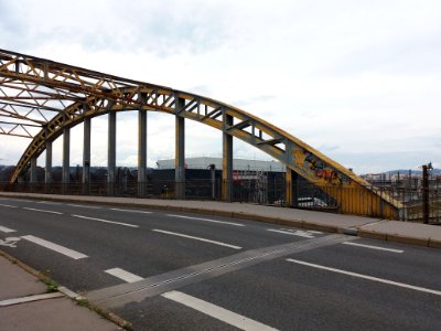 Gare de La Mouche - Pont routier - Arche nord