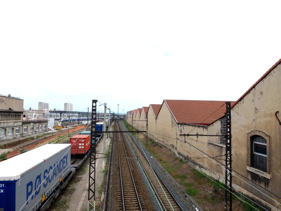 Gare de La Mouche - Voies côté sud 2