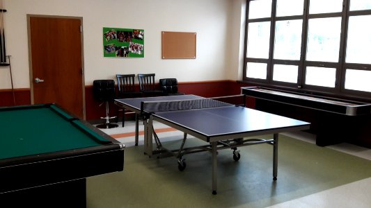 Game room at the Summit Community Center in Summit, New Jersey photo