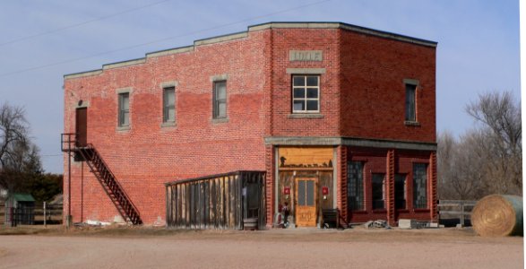 Gandy, Nebraska IOOF building