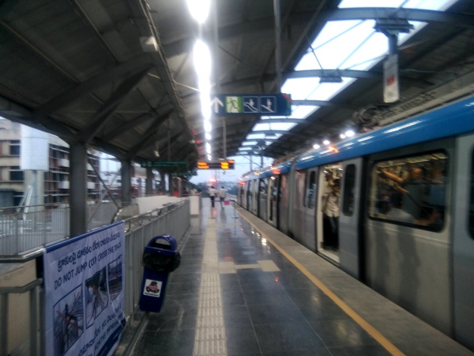 Gandhi Bhavan Metro Station 2