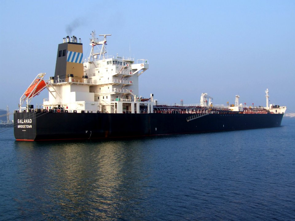 Galahad p2 docked at the Caland canal, Port of Rotterdam, Holland 16-Jan-2005