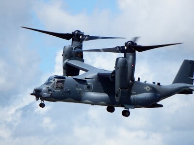 Helicopter aeroplane military