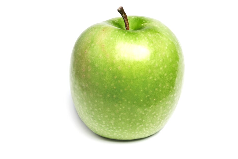 Green green apple fresh fruit