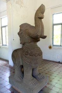Gajasimha, view 2, Thap Mam, 13th century, Binh Dinh - Museum of Cham Sculpture - Danang, Vietnam - DSC01446