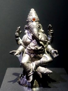 Ganesh, India, 19th-20th century, silver - Museu do Oriente - Lisbon, Portugal - DSC07041