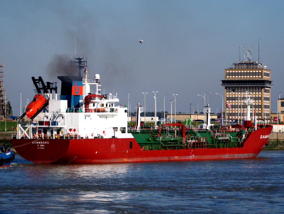 Gammagas (ship, 1992), Port of Antwerp pic4