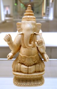 Ganesh, South India, 19th century, ivory - Ethnological Museum, Berlin - DSC01537