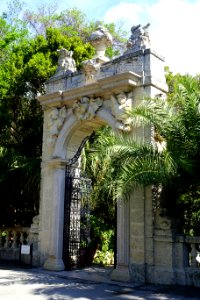 Gate - Vizcaya Museum and Gardens - Miami, Florida - DSC08290