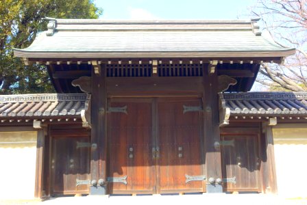 Gate - Gokokuji - Bunkyo, Tokyo, Japan - DSC07764