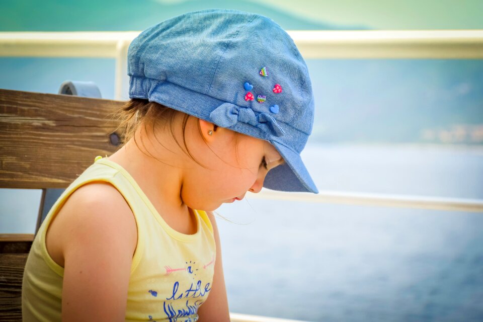 Kid happy portrait