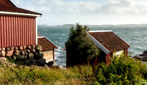 Gamlestan fishing huts at Vikarvet Museum 3 photo
