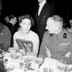 Gasten aan de dinertafel, Bestanddeelnr 255-8074