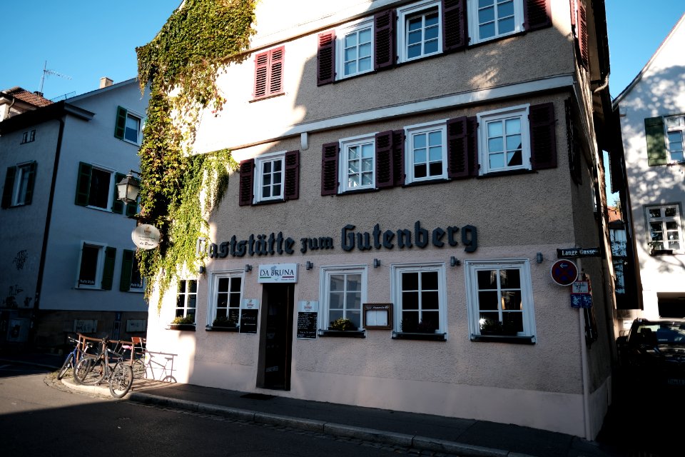 Gaststätte zum Gutenberg in Tübingen (2018)