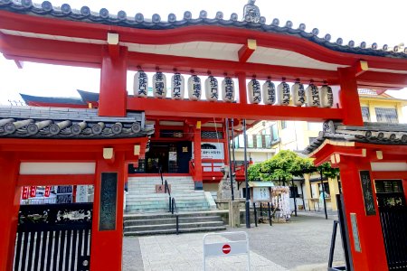 Gate - Zenkoku-ji - Kagurazaka, Tokyo - DSC04635
