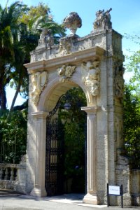 Gate - Vizcaya Museum and Gardens - Miami, Florida - DSC08283