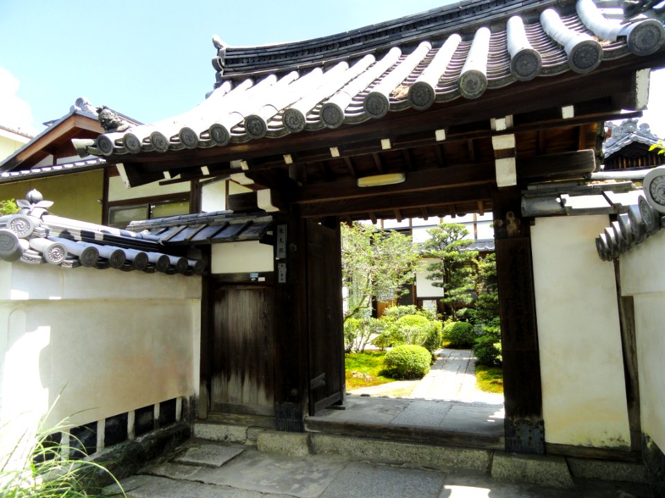 Gate - Hyakumanben chion-ji - Kyoto - DSC06576