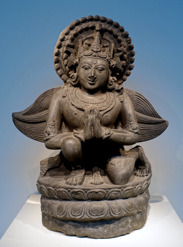 Garuda, Bangladesh or Eastern India, c. 1150 AD, phyllite - Arthur M. Sackler Gallery - DSC05276