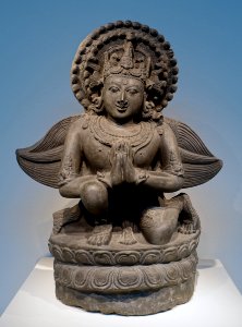 Garuda, Bangladesh or Eastern India, c. 1150 AD, phyllite - Arthur M. Sackler Gallery - DSC05276