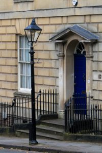 Gas Lamp Post Approximately 2 Metres North Of Number 23