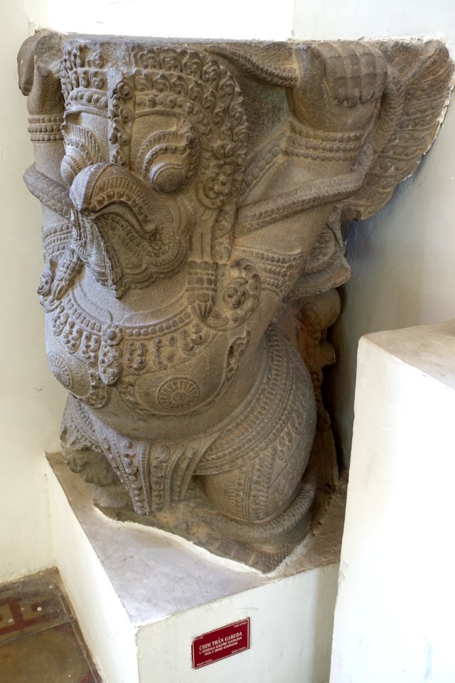Garuda, Thap Mam, 13th century, Binh Dinh - Museum of Cham Sculpture - Danang, Vietnam - DSC01438