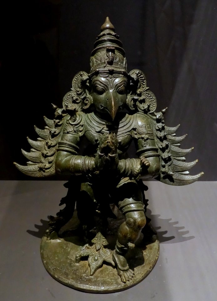 Garuda, India, Tamil Nadu, c. 15th-16th century AD, bronze - Linden-Museum - Stuttgart, Germany - DSC03768