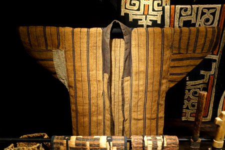 Garment, Ainu people, Japan - Etnografiska museet - Stockholm, Sweden - DSC01158