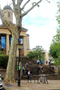 Gas Lamp Post Approximately 5 Metres South West Of Gates To Church Of St George, Brandon Hill