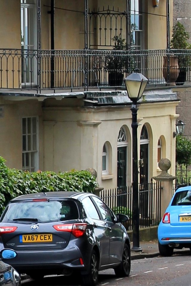Gas Lamp Post Approximately 2 Metres West Of Number 2