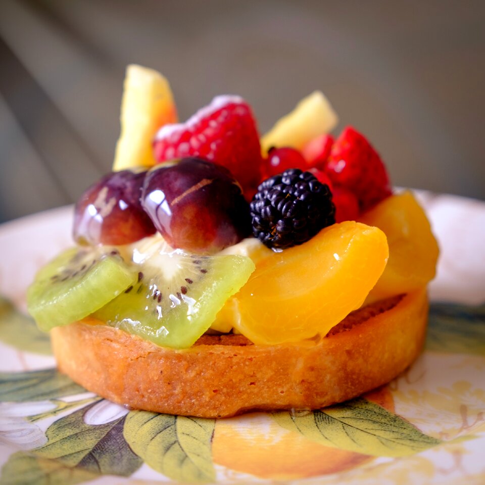 Pie fruit cake food
