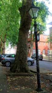 Gas Lamp Post Approximately 10 Metres North East Of Gates To Church Of St George, Brandon Hill