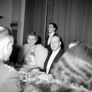 Gasten aan de dinertafel, Bestanddeelnr 255-8079