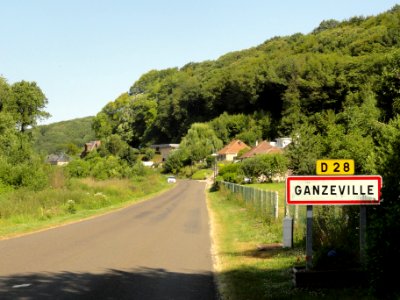 Ganzeville (Seine-Mar.) entrée